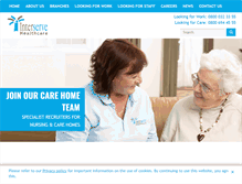 Tablet Screenshot of interservehealthcare.com
